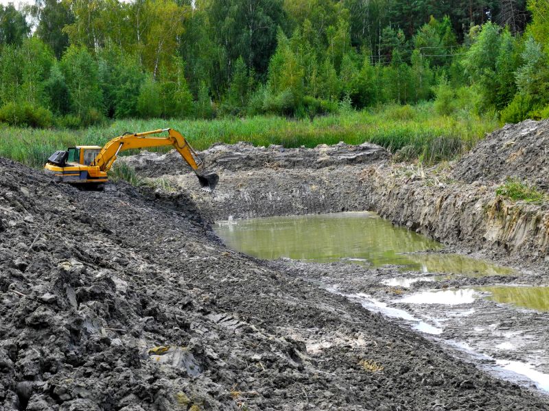 Cost of Pond Digging Service — Cost of Pond Digging Service